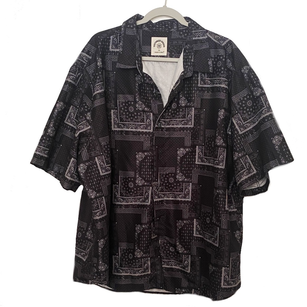 Mens casual, collar, short-sleeved, button-down shirt